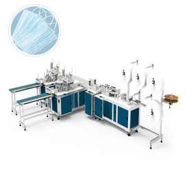 چین دستگاه ساخت ماسک صورت جراحی Ultrasonic Medical 3 Ply تامین کننده