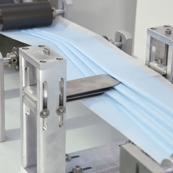 دستگاه ساخت ماسک صورت پزشکی Earloop Flat Nonwoven 0